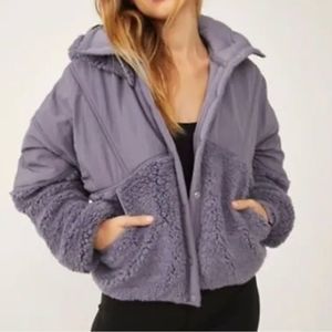 Free People Movement Women's 'Adventure Awaits' Fleece Jacket size M NWT. 
$168